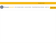 Tablet Screenshot of dynamocareers.com